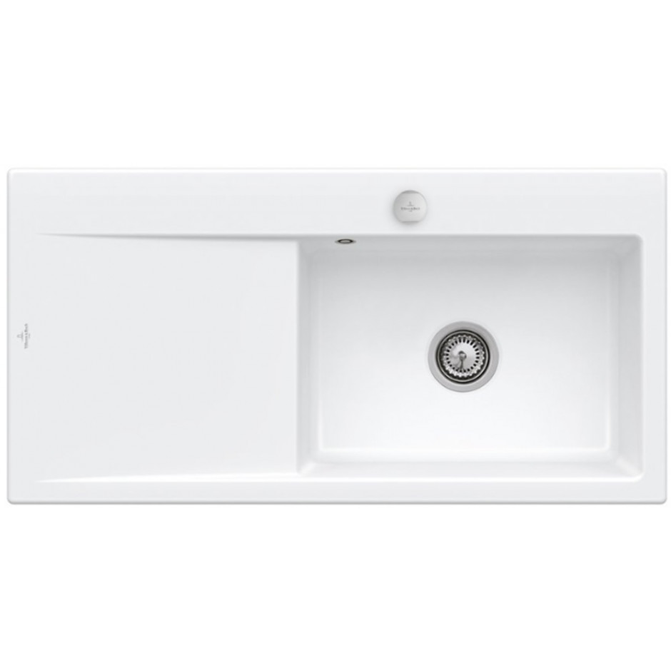 Villeroy & Boch Subway Style 60 zlewozmywak wbudowany 1000 x 510 x 220 mm White Alpin CeramicPlus