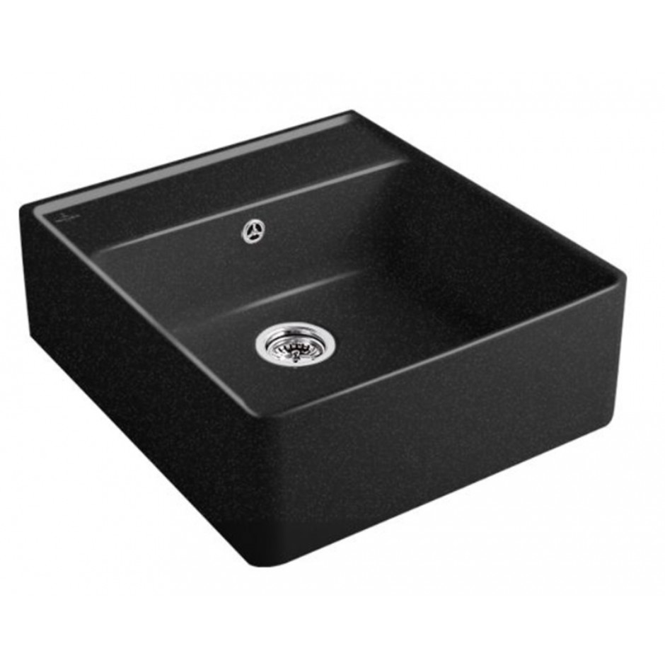 Villeroy & Boch zlewozmywak jednokomorowy 595 x 630 x 220 mm Chromit CeramicPlus