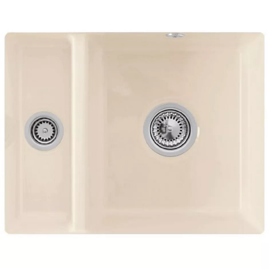 Villeroy & Boch Subway 60 XU zlewozmywak podblatoowy 545 x 440 x 200 mm Ivory CeramicPlus