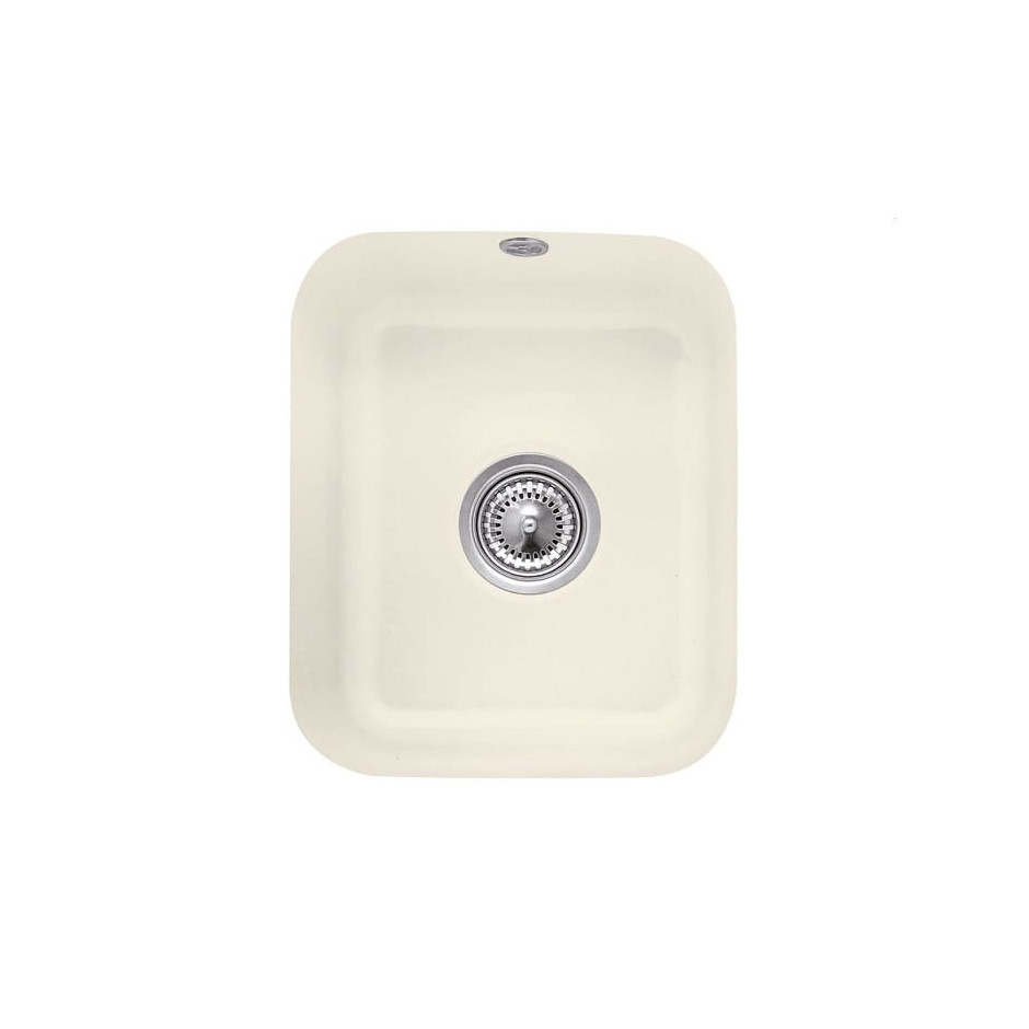 Villeroy & Boch Cisterna 45 zlewozmywak podblatoowy 370 x 435 x 200 mm Ivory CeramicPlus