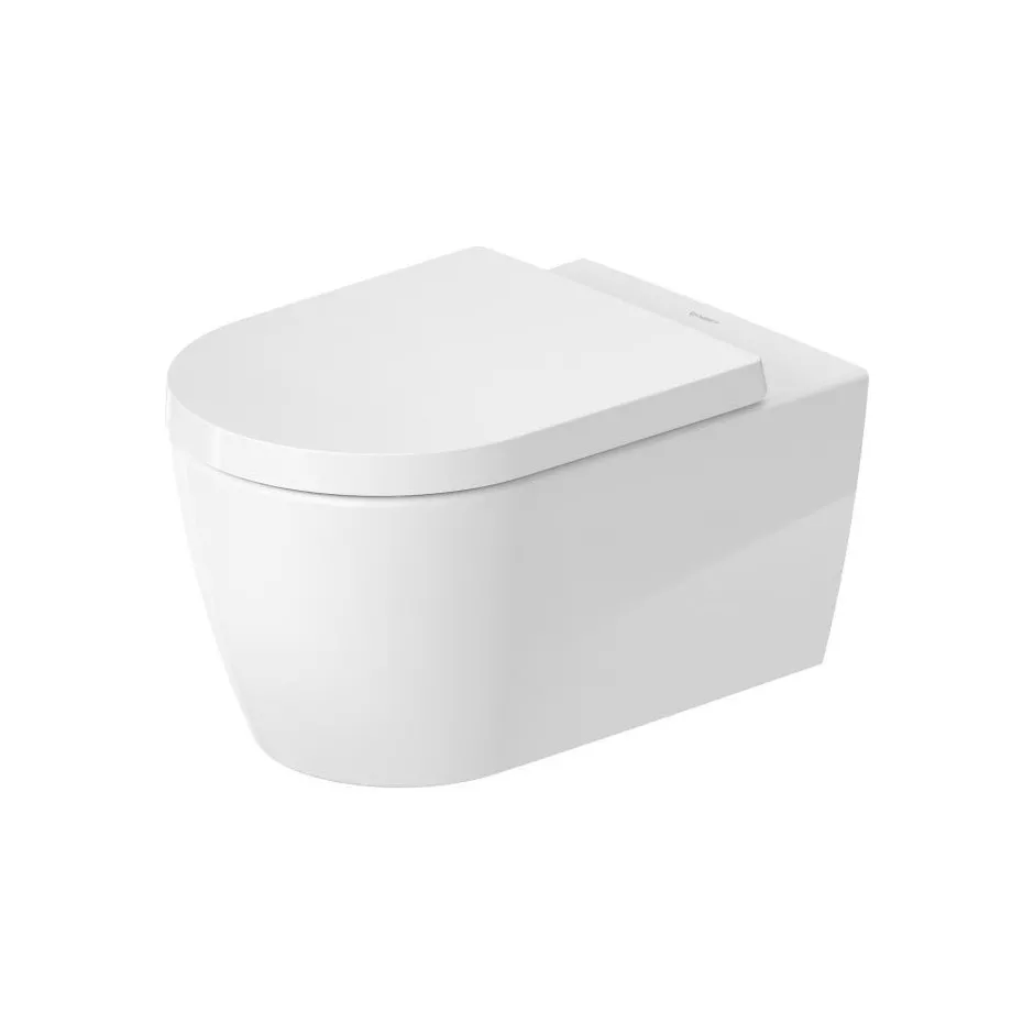 Duravit ME by Starck Miska WC wisząca rimless HygieneGlaze z deską sedesową wolnoopadającą biały