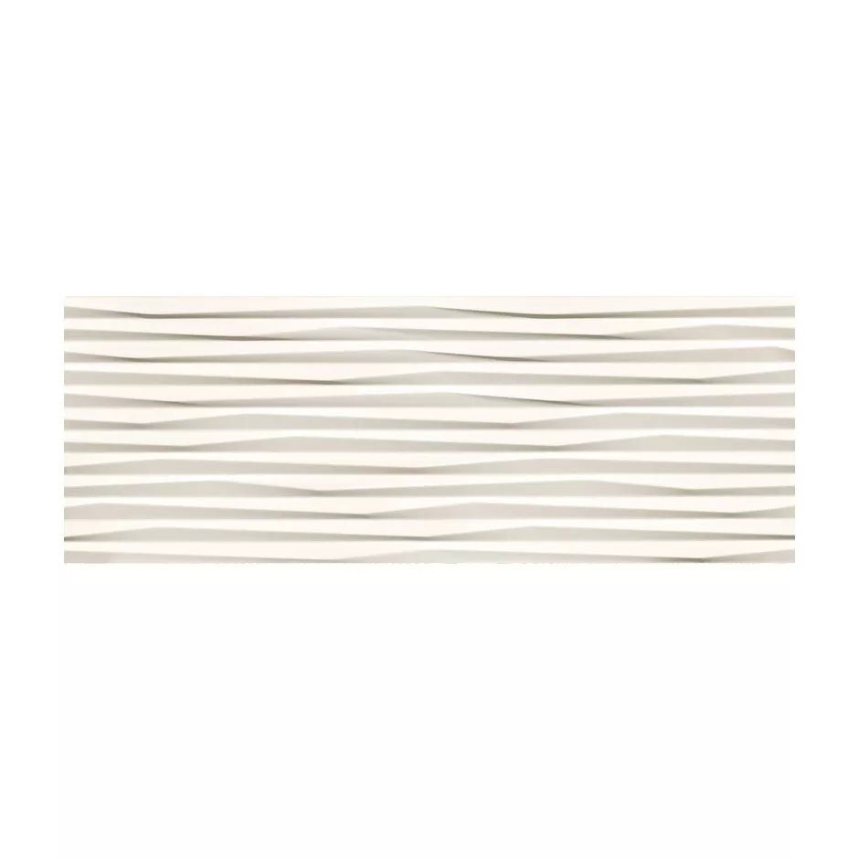 Tubądzin Płytka ścienna Unit Plus white 2 STR 32,8x89,8 Gat.1