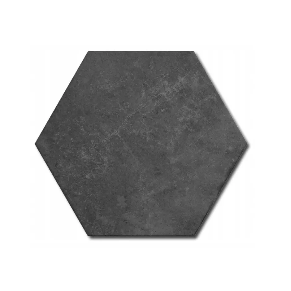 Tubądzin Płytka gresowa Grand Cave graphite Heksagon 22,1x19,2 Gat.1