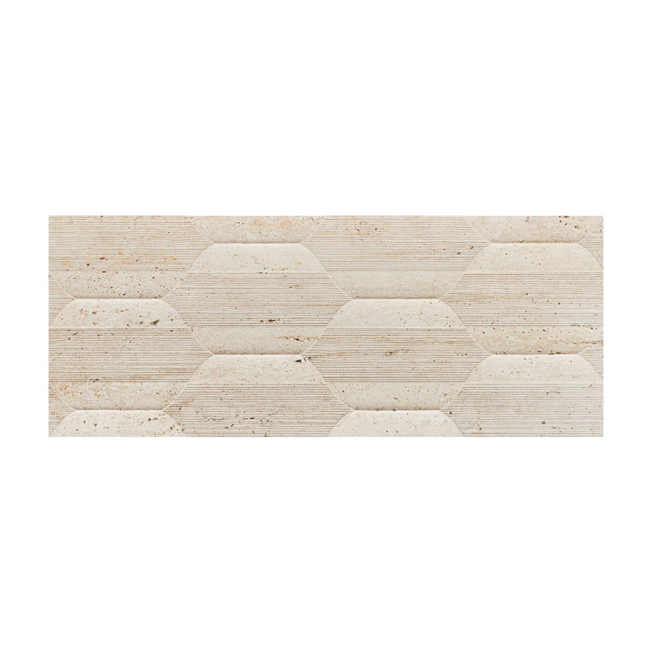 Tubądzin Płytka ścienna Tissue ivory STR 29,8x74,8 Gat.1