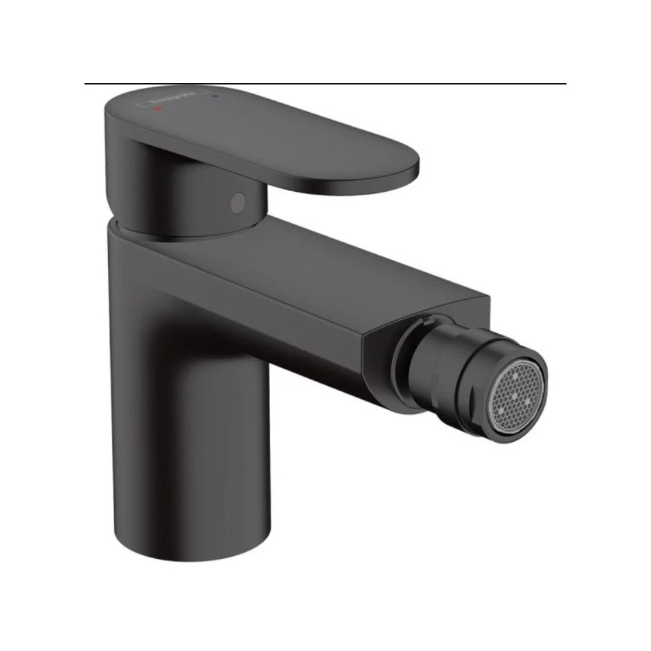 Hansgrohe Vernis Blend bateria bidetowa z metal kpl odpł Czarny Matowy