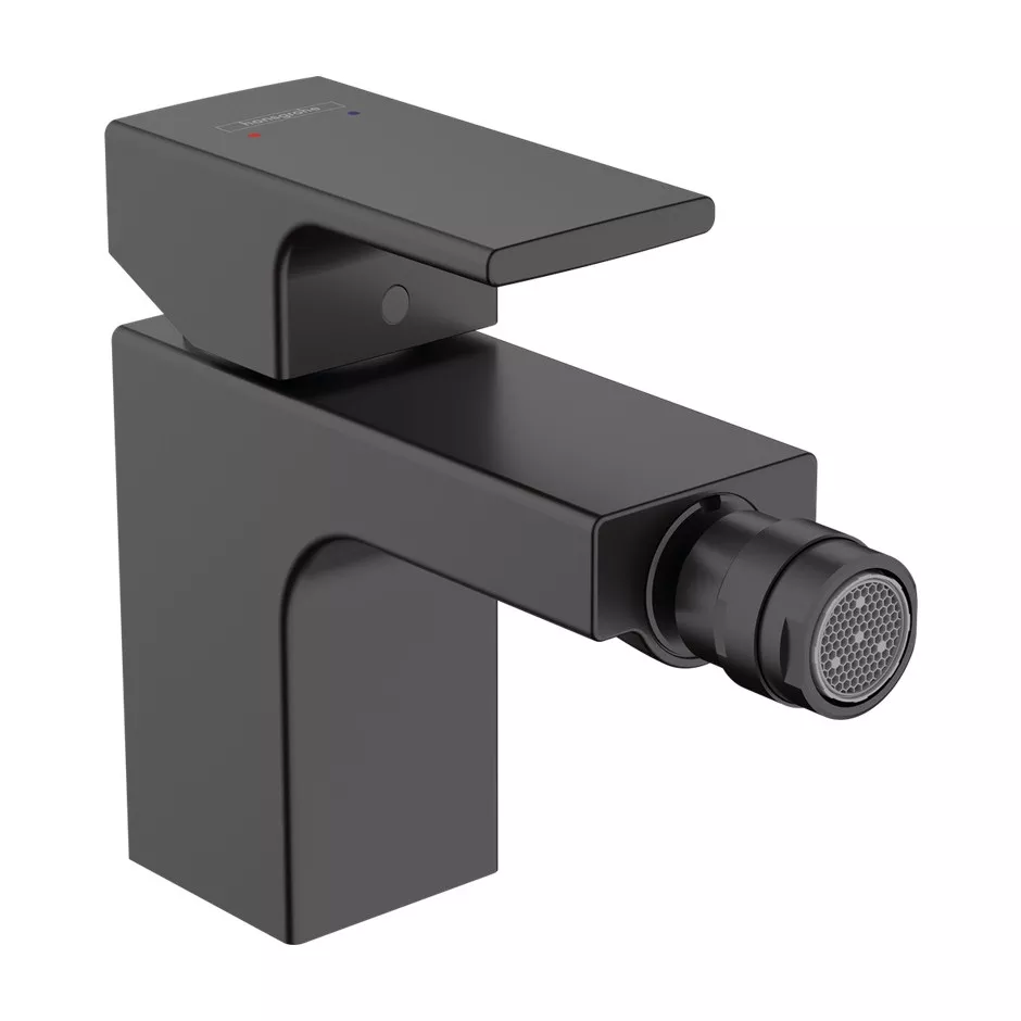 Hansgrohe Vernis Shape bateria bidetowa z metal kpl odpł Czarny Matowy