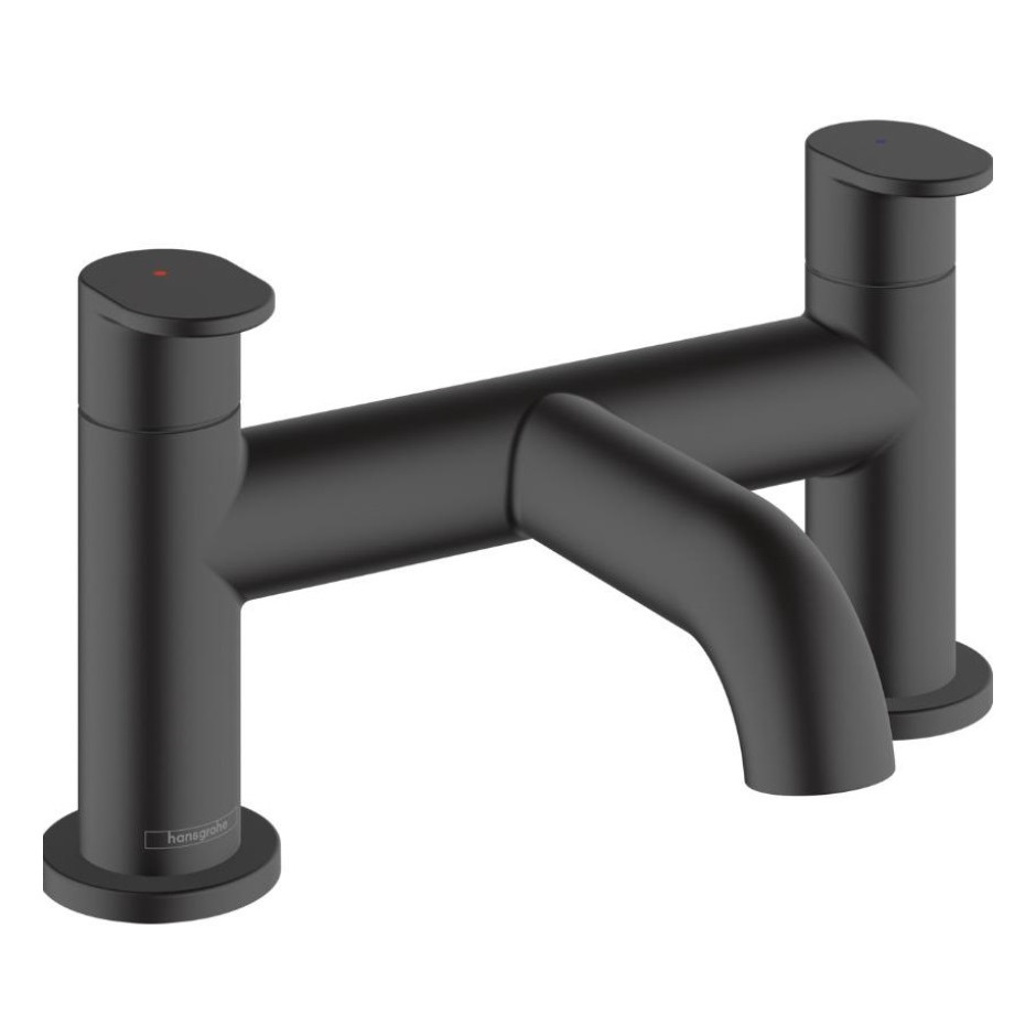 Hansgrohe Vernis Blend bateria wannowa 2 otw Czarny Matowy