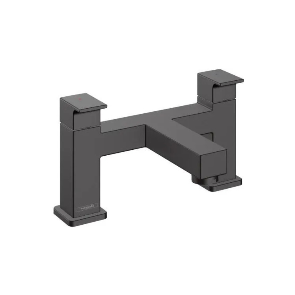 Hansgrohe Vernis Shape bateria wannowa 2 otw Czarny Matowy