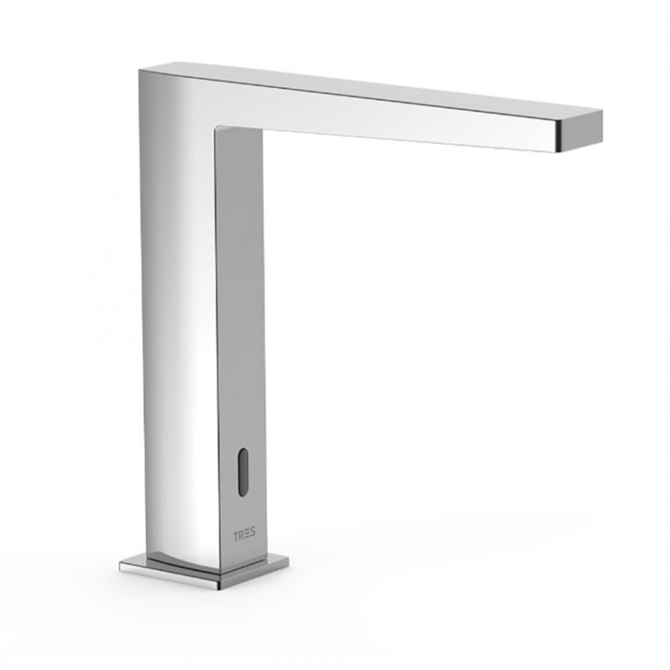 Tres Slim Exclusive Bateria elektroniczna umywalkowa Chrom