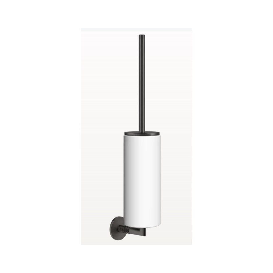 Gessi Anello Accessories Biały uchwyt na szczotki montowany na ścianie Black Metal Br. PVD