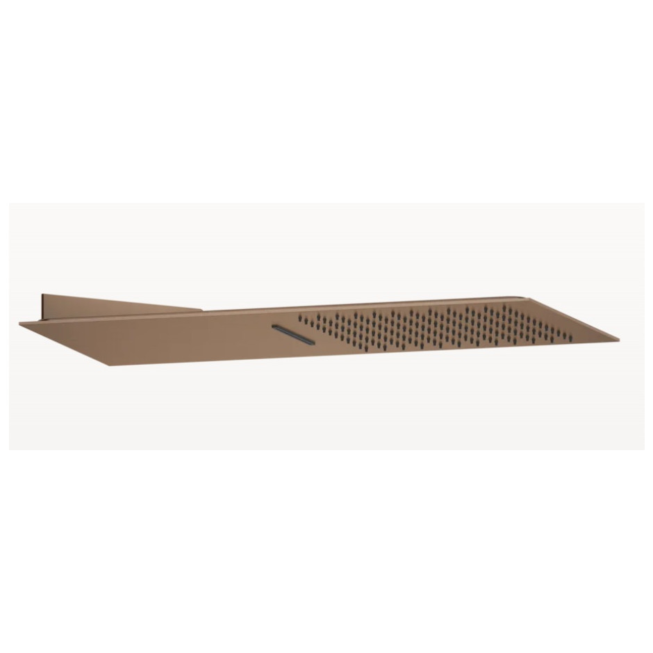 Gessi Tremillimetri System wielofunkcyjny ścienny 300 Do uzupełnienia o oddzielne sterowanie Copper Brushed PVD