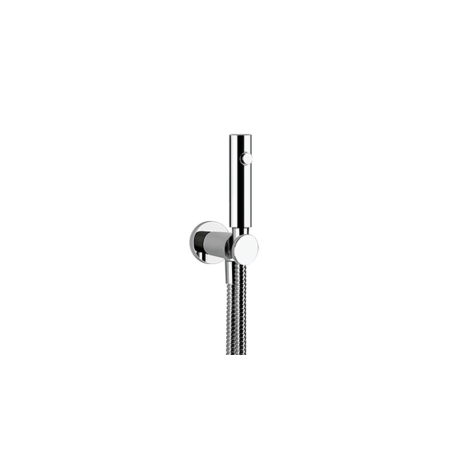 Gessi Hydroszczotka ścienna do ceramiki sanitarnej z przyłączem 1/2" Finox Brushed Nickel