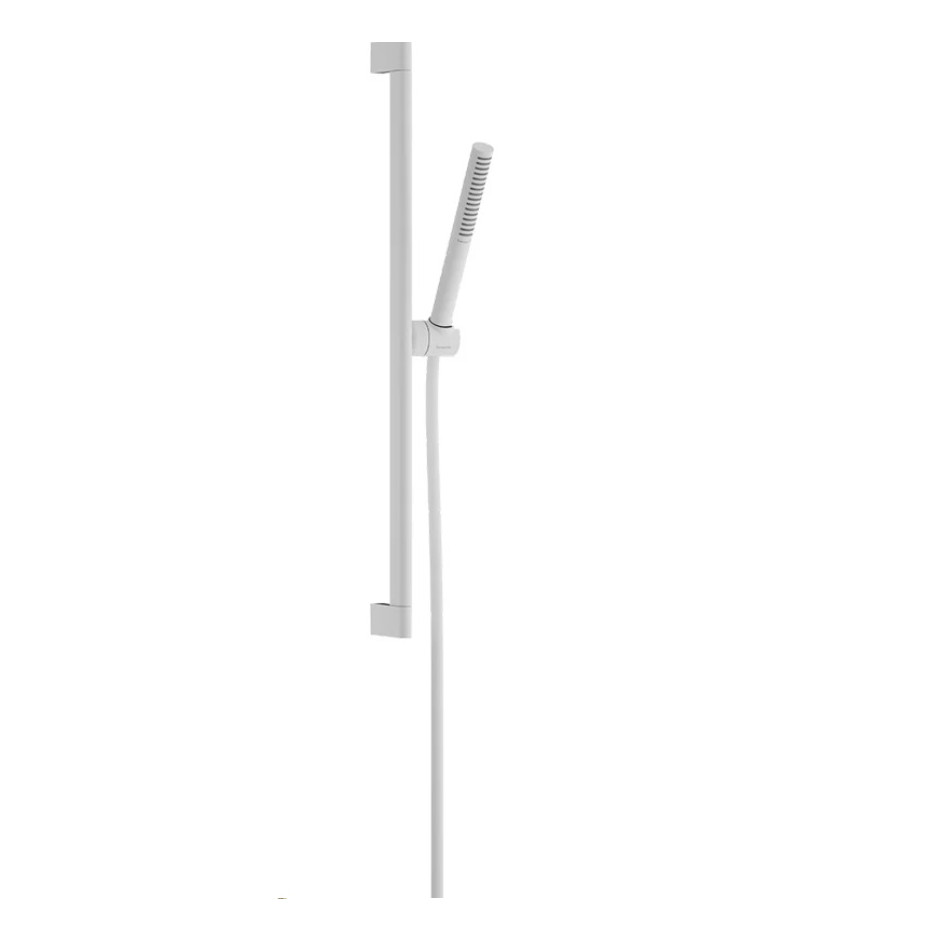 Hansgrohe Pulsify S Zestaw prysznicowy 100 1jet EcoSmart z drążkiem 65 cm Biały Matowy