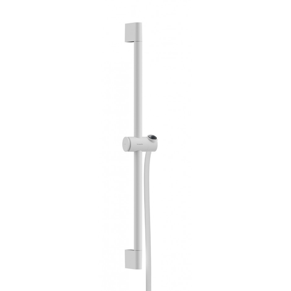 Hansgrohe Unica Drążek prysznicowy Pulsify S 65 cm z wężem Biały Matowy
