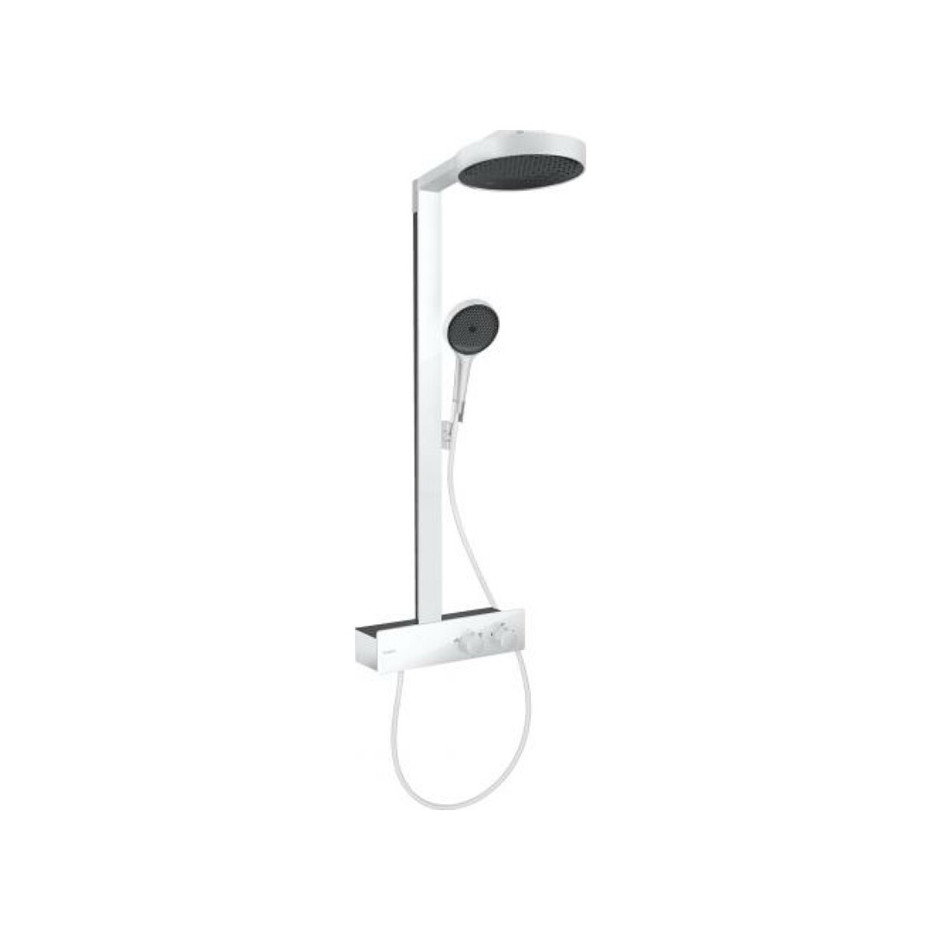 Hansgrohe Rainfinity Komplet prysznicowy 250 1jet EcoSmart z ShowerTablet 350 Biały Matowy