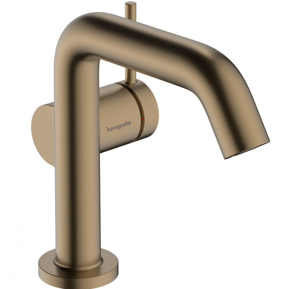 Hansgrohe Tecturis S bateria umywalkowa 110 Fine CoolStart odpływ Push-Open Brąz Szczotkowany