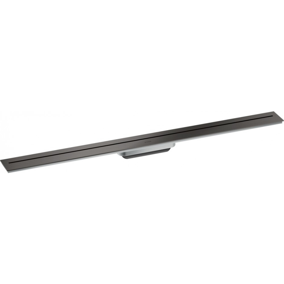 Axor Drain Element zewnętrzny odpływu liniowego 1000, przyścienny Czarny Chrom Szczotkowany
