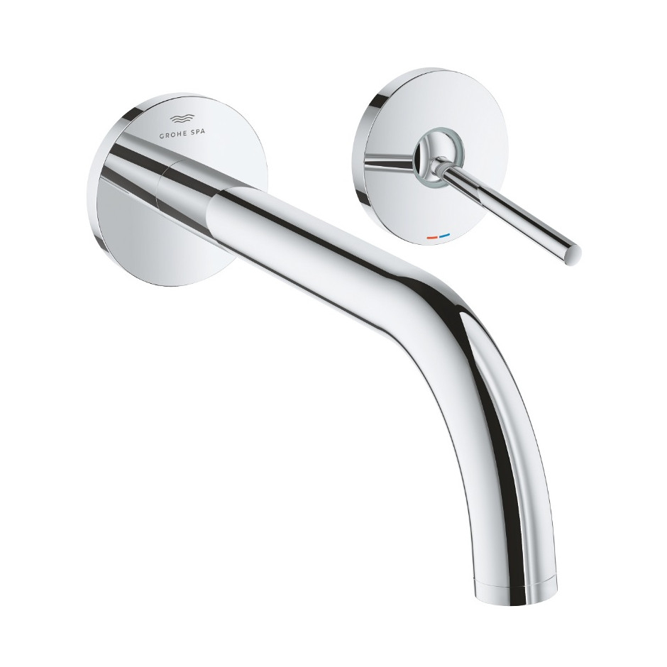 Grohe Atrio Classic 2-otworowa bateria umywalkowa podtynkowa, wylewka 221 mm, chrom