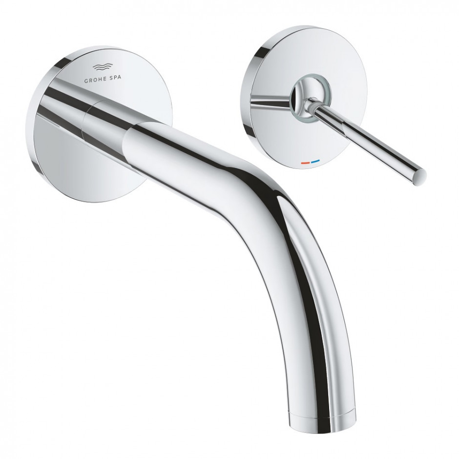 Grohe Atrio Classic 2-otworowa bateria umywalkowa podtynkowa, wylewka 185 mm, chrom