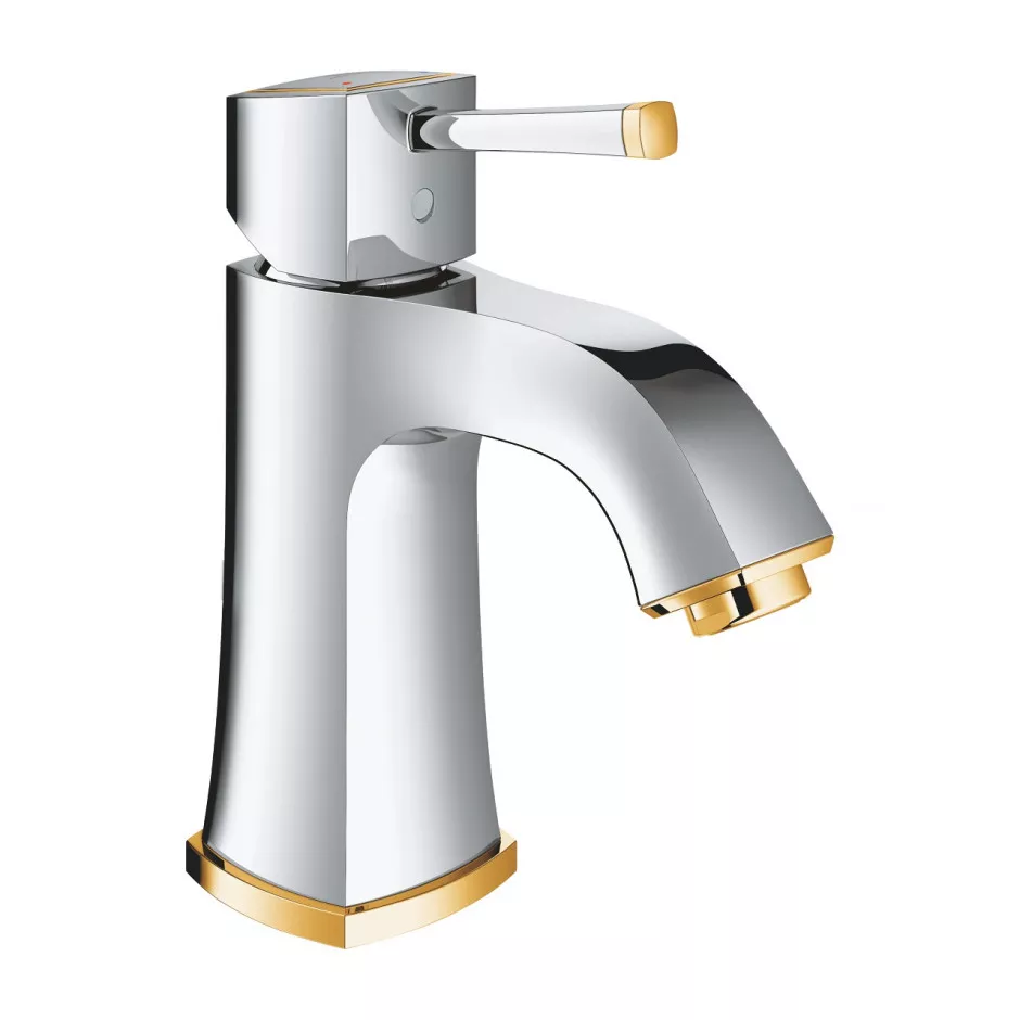 Grohe Grandera Bateria umywalkowa bez zestawu odpływowego, rozm. M chrom/złoty