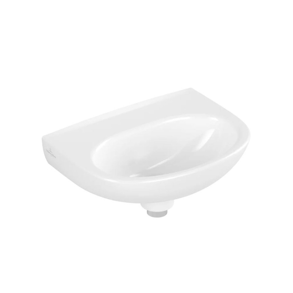 Villeroy & Boch O.novo Umywalka mała 1/o bez prze. 360 x 275 mm Weiss Alpin