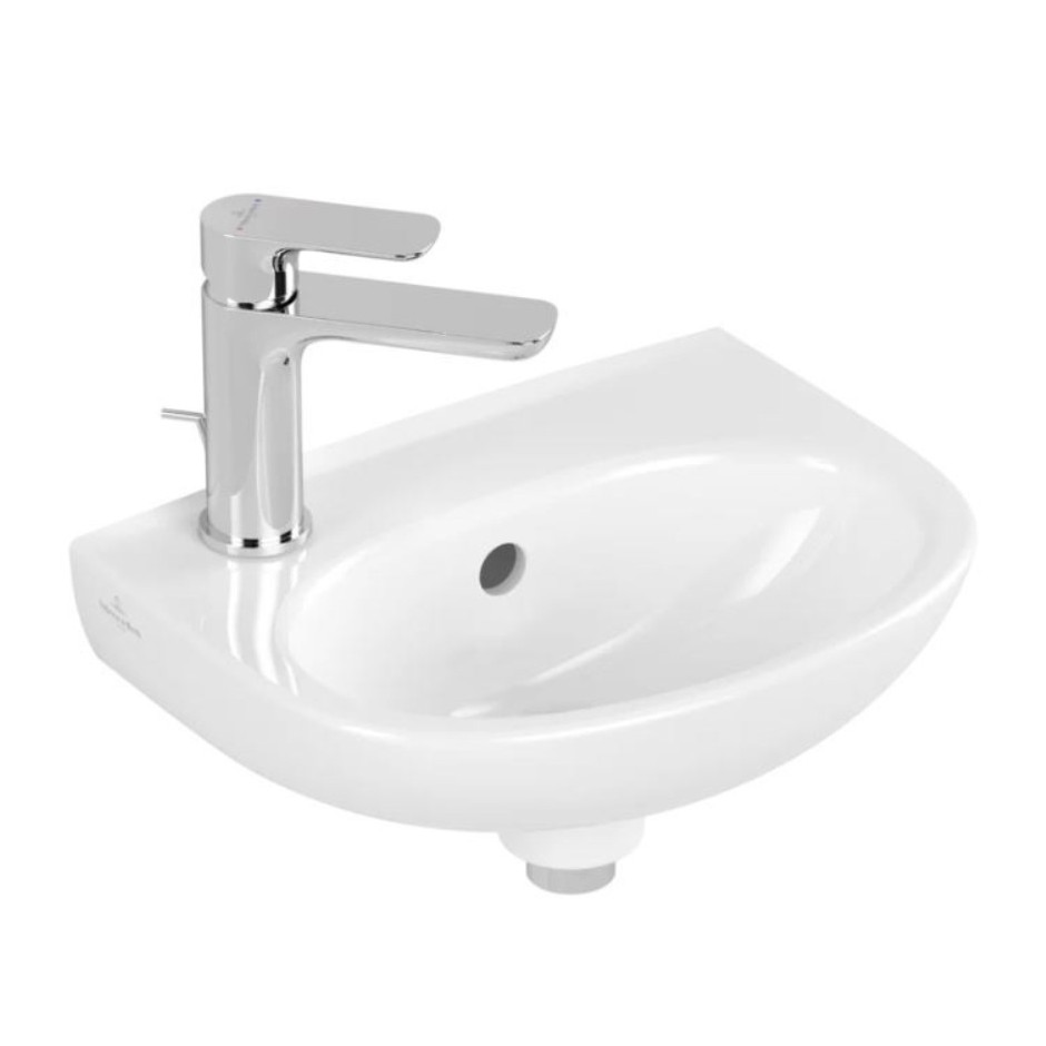 Villeroy & Boch O.novo Umywalka mała 1/o 360 x 275 mm Weiss Alpin