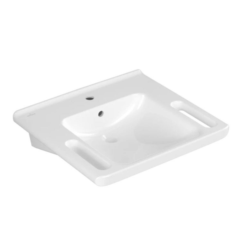Villeroy & Boch ViCare Umywalka 600 x 550 mm Weiss Alpin