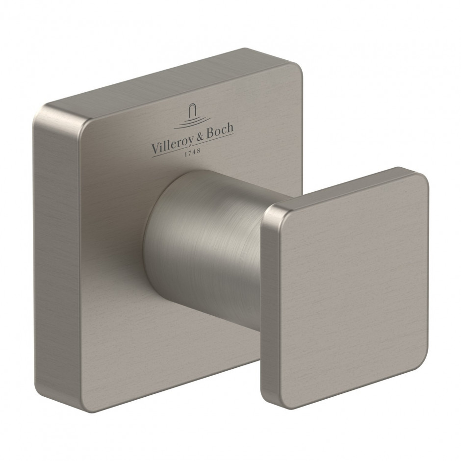 Villeroy & Boch Elements Haczyk na ręcznik Brushed Nickel Matt
