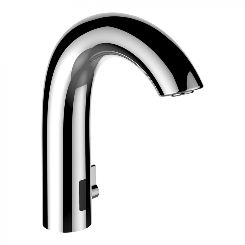 Laufen Curvetronic Elektroniczna bateria umywalkowa na baterie, z mieszaczem z czujnikami podczerwieni, wylewka 135 mm Chrom