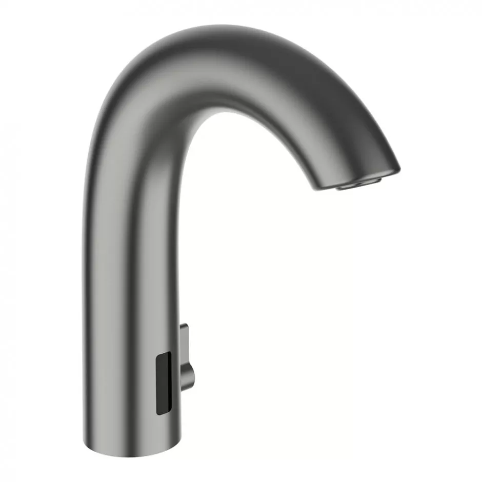 Laufen Curvetronic Elektroniczna bateria umywalkowa na baterie, z mieszaczem z czujnikami podczerwieni, wylewka 135 mm Inox