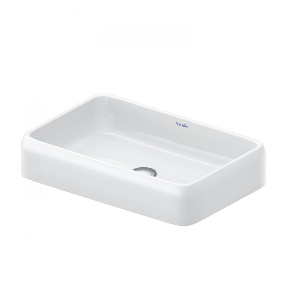 Duravit Qatego Umywalka stawiana Biały błyszczący 600 mm