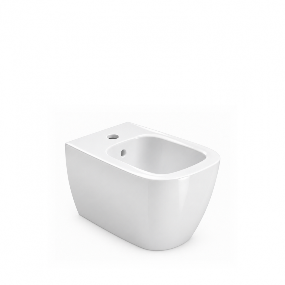 Hushlab Organic Simple Bidet wiszący 53x36 biały