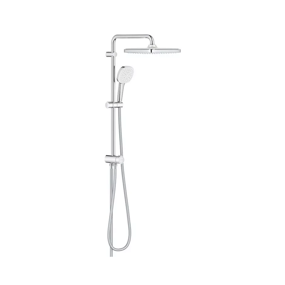 Grohe Tempesta System 250 Cube System prysznicowy z przełącznikiem do montażu ściennego