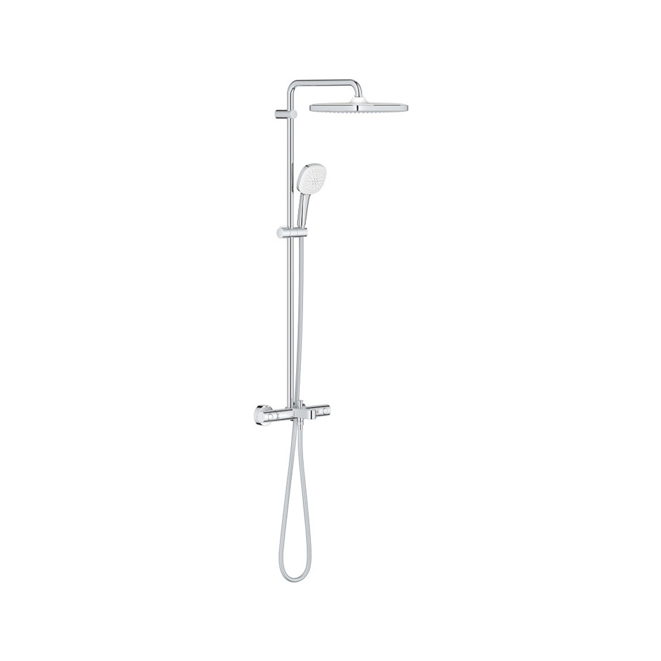 Grohe Tempesta System 250 Cube System wannowo-prysznicowy z termostatem do montażu ściennego