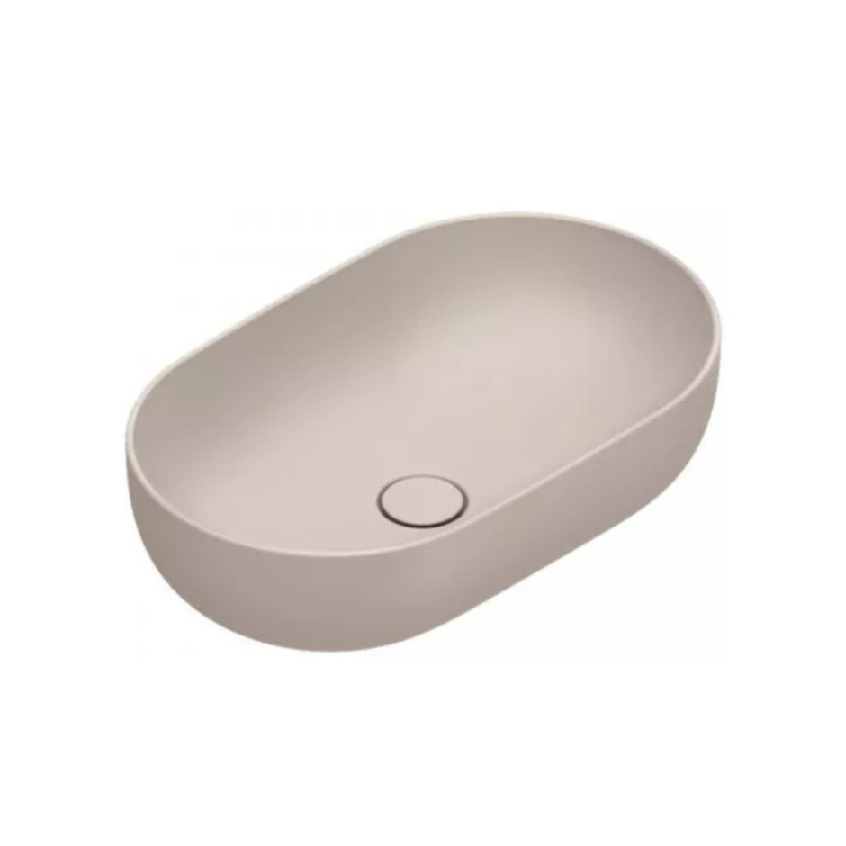 Catalano Sfera umywalka 60x37 nablatowa jedwab mat