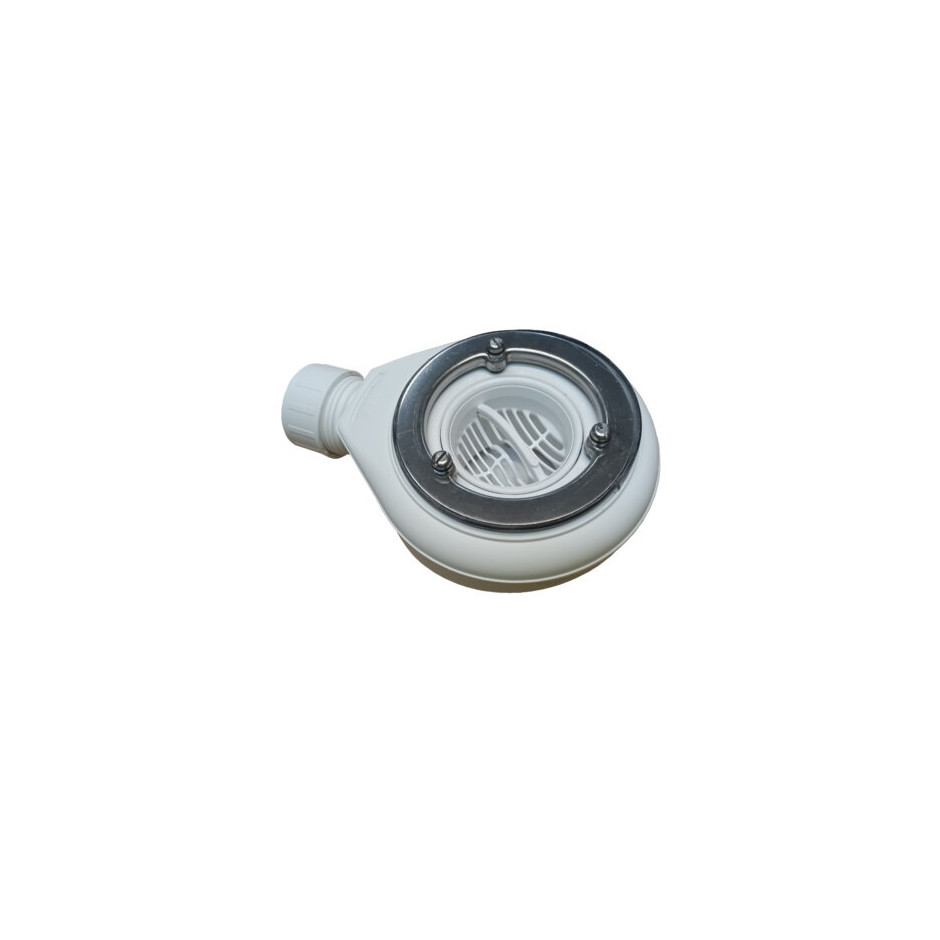 Roca syfon o 90 z osłoną, wys. 80 mm, przepływ 12l/min.