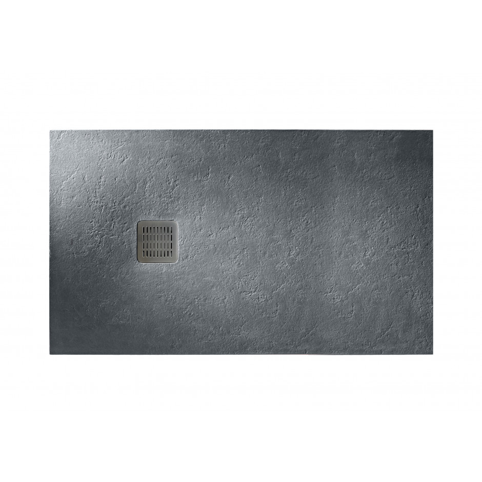 Roca Terran Brodzik prostokątny 1400 x 800 mm SYFON W KPL. SZARY ŁUPEK
