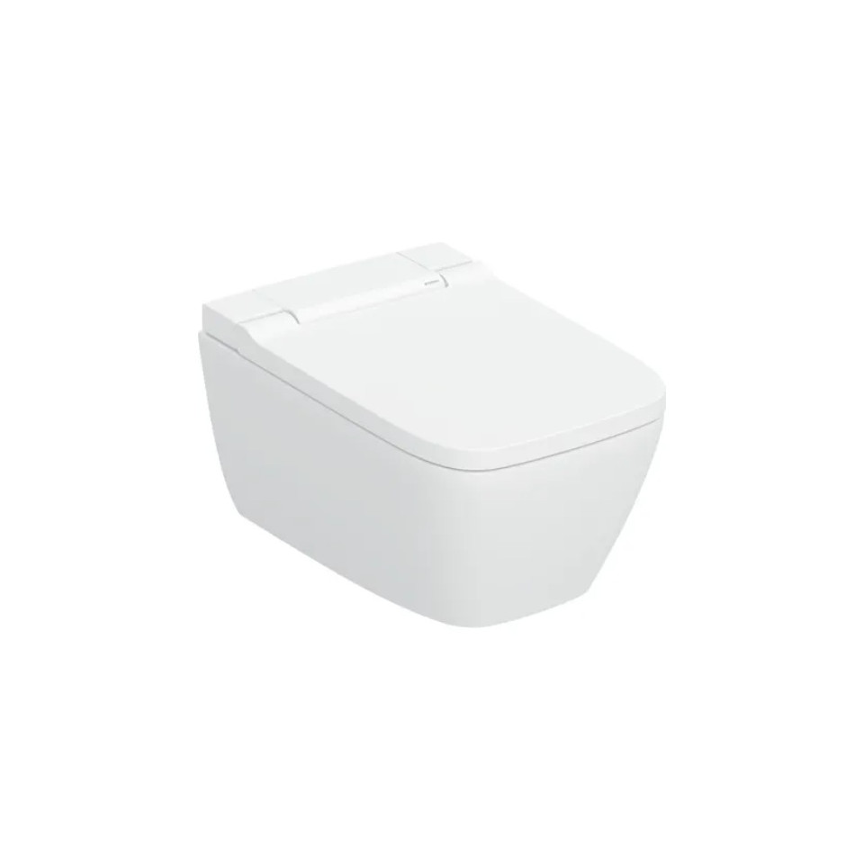 Geberit Urządzenie WC z funkcją higieny intymnej AquaClean Sela Square, wisząca miska WC, biały