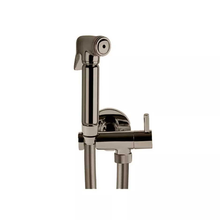 Kerasan Nolita Bateria bidetta natynkowa 12 cm nikiel - 839993_O1