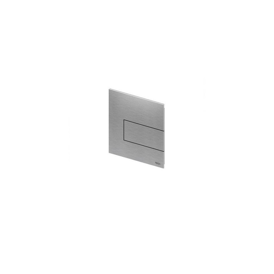 Tece Square przycisk spłukujący z metalu do pisuaru; stal szlechetna szczotkowana - 765170_O1