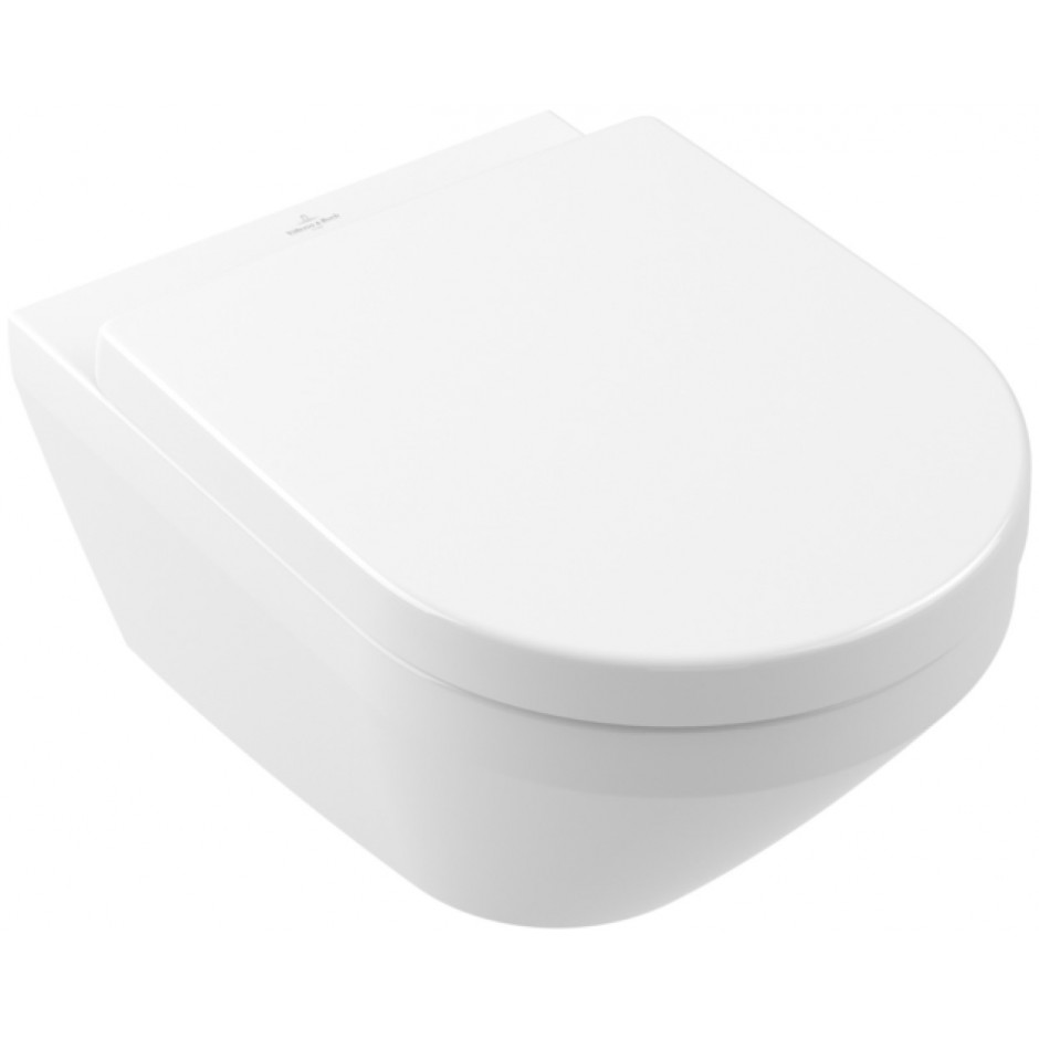 Villeroy & Boch Architectura Miska WC wiąca z deską TwistFlush Weiss Alpin
