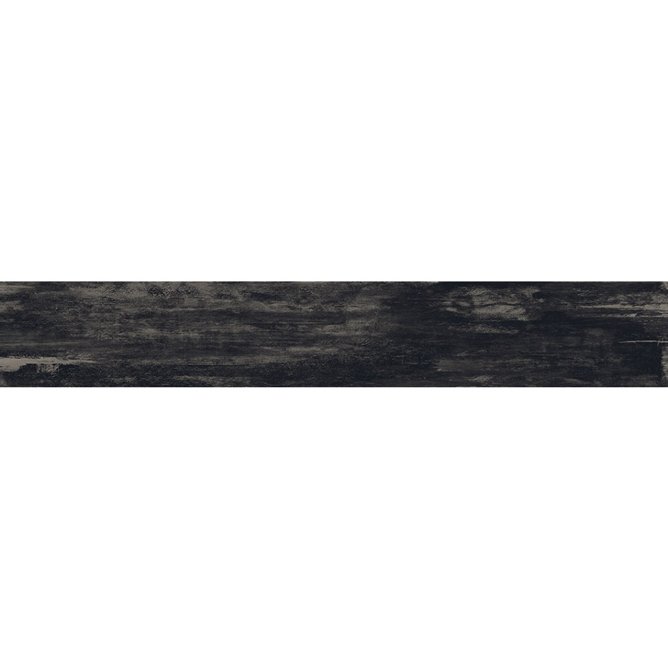 Tubądzin Płytka gresowa Holiday Wood black STR 119,8x19x0,8 Gat.1