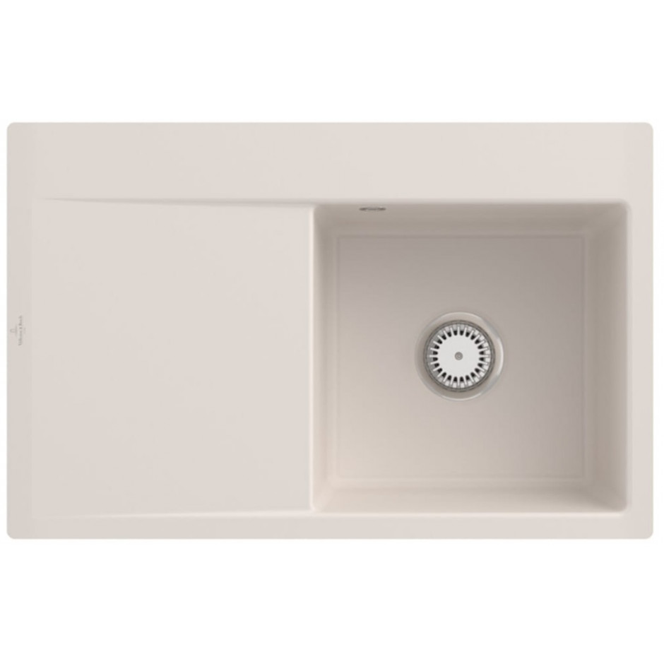 Villeroy & Boch Subway Style 45 zlewozmywak wbudowany 900 x 510 mm Crema CeramicPlus