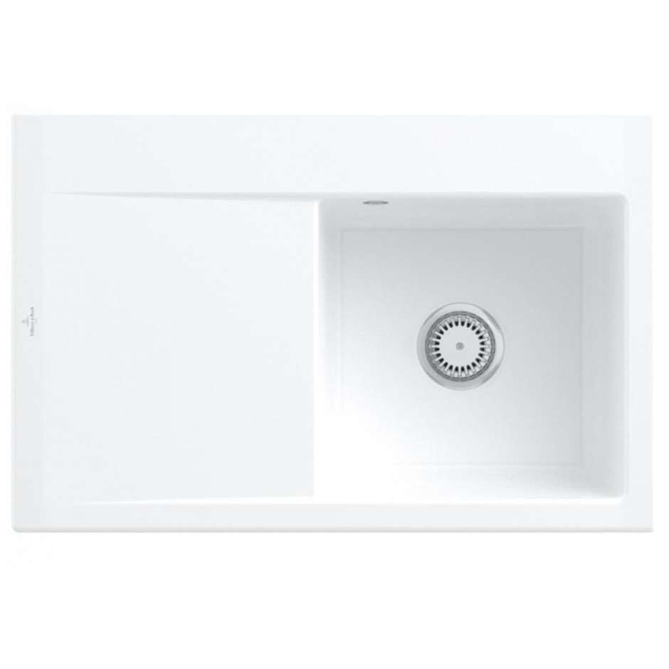 Villeroy & Boch Subway Style 45 zlewozmywak wbudowany 900 x 510 mm White Alpin CeramicPlus