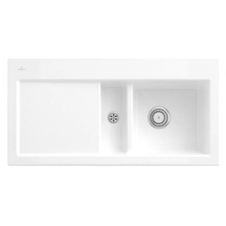 Villeroy & Boch Subway 60 zlewozmywak wbudowany 1000 x 510 mm Pure Black