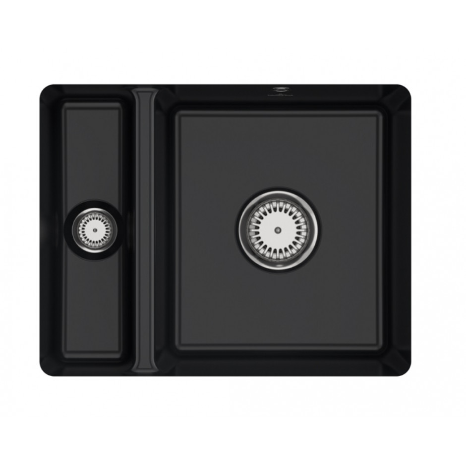 Villeroy & Boch Subway 60 XU zlew podblatowy 545 x 440 mm Pure Black
