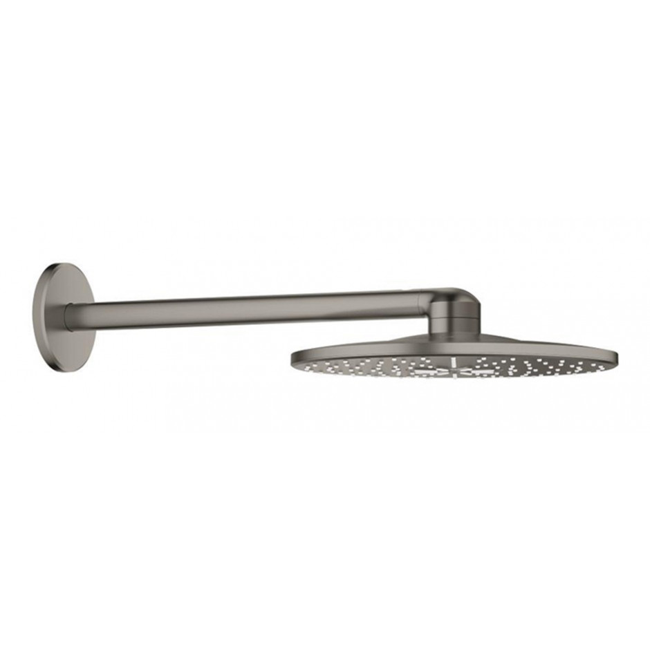 Grohe Rainshower SmartActive 310 Deszczownica z ramieniem 430 mm, 2 strumienie satynowy grafit