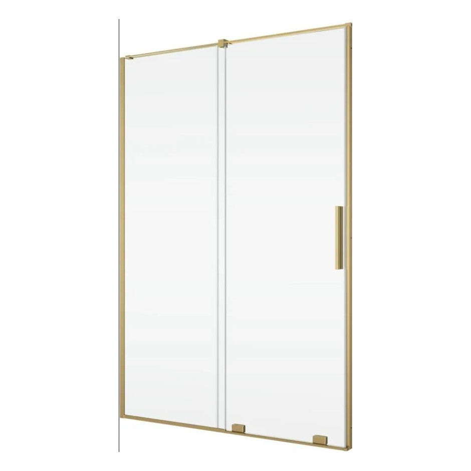 Sanswiss Amalia S2 Drzwi Przesuwne 2-Cz. 1200X2000 Złoto Szczotkowane 07