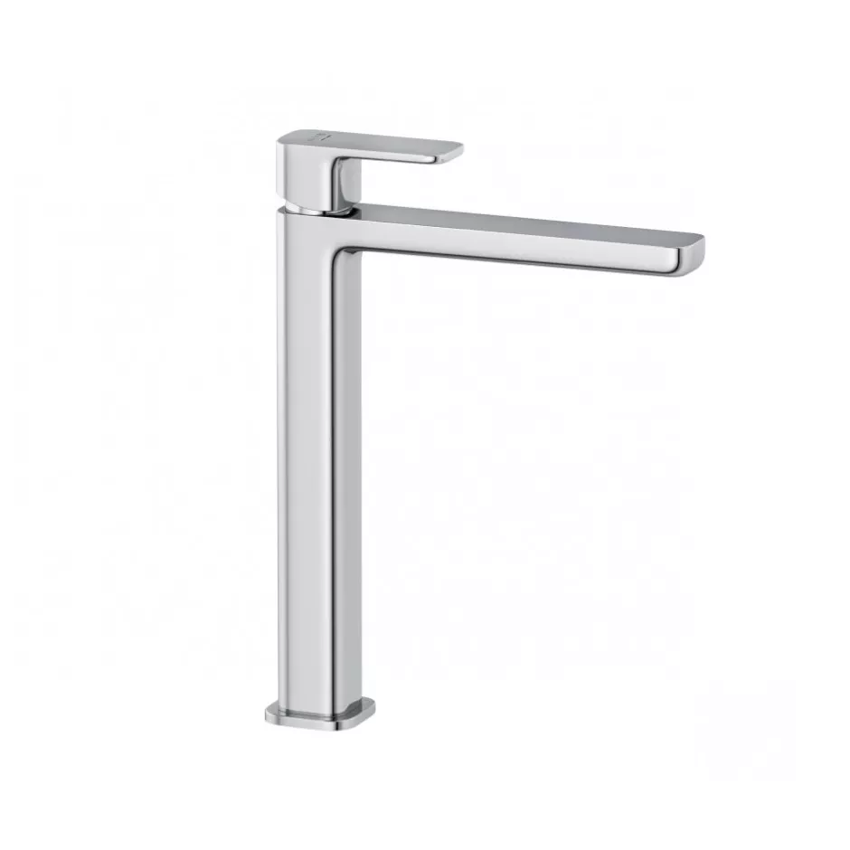 Kludi Renon jednouchwytowa bateria umywalkowa, wysoka 240 mm, bez zest. odpł., chrom