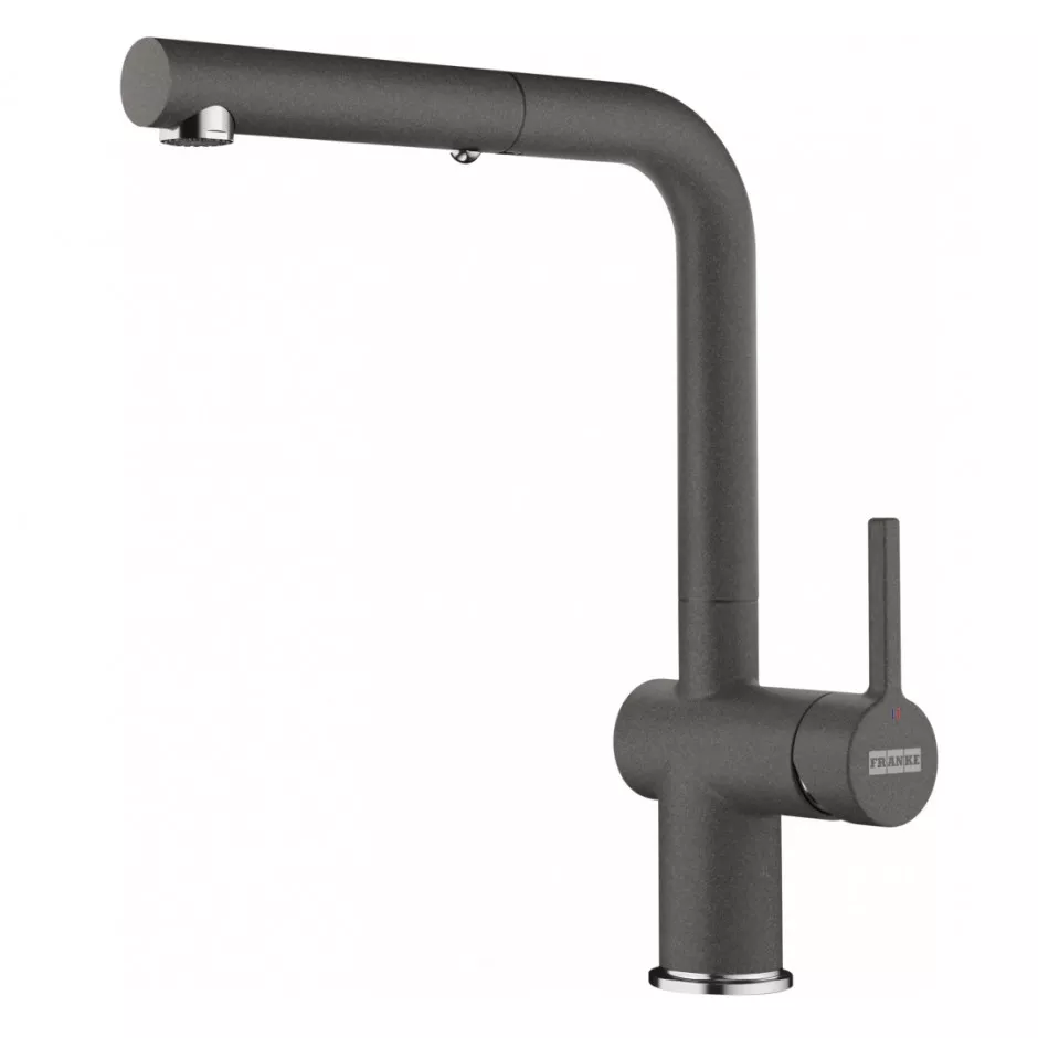Franke Bateria kuchenna Active L pull out spray Łupkowy Szary